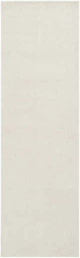 Made to Order Custom Size Brockton Solid Wool Light Beige Area Rug