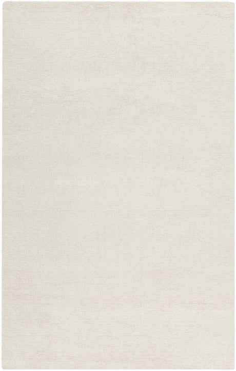 Made to Order Custom Size Brockton Solid Wool Light Beige Area Rug