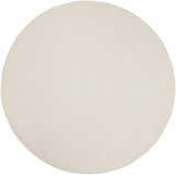 Made to Order Custom Size Brockton Solid Wool Light Beige Area Rug