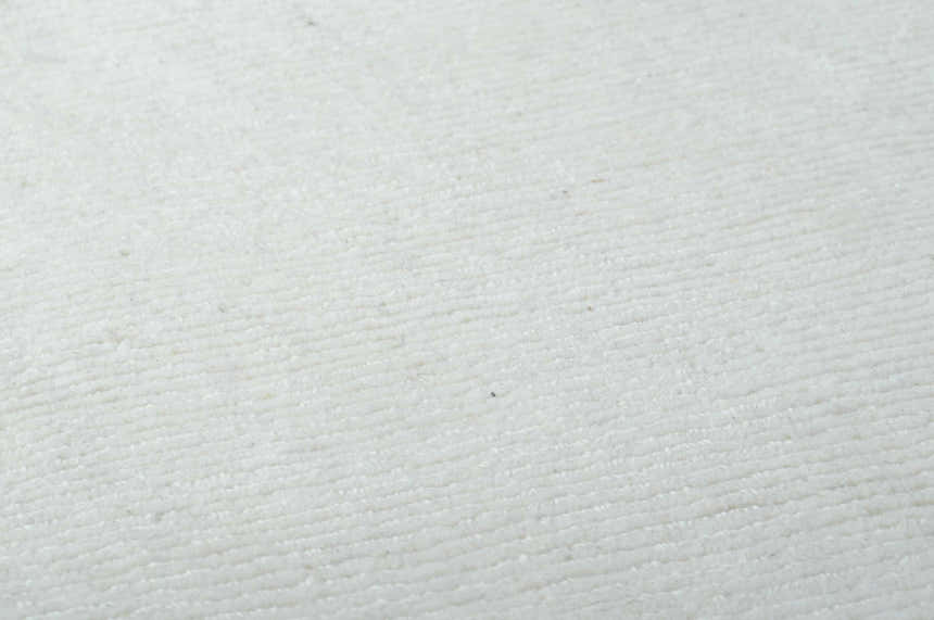 Made to Order Custom Size Brockton Solid Wool Light Beige Area Rug