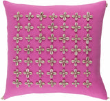 Burtonwood Pink Floral Accent Pillow - Clearance