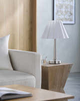 Bellinzona Metallic - Nickel Table Lamp