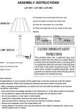 Bellinzona Black Table Lamp