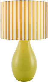 Beitbridge Lime Green Table Lamp