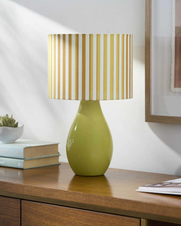 Beitbridge Lime Green Table Lamp