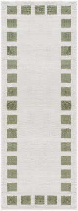 Beynon Green Washable Area Rug