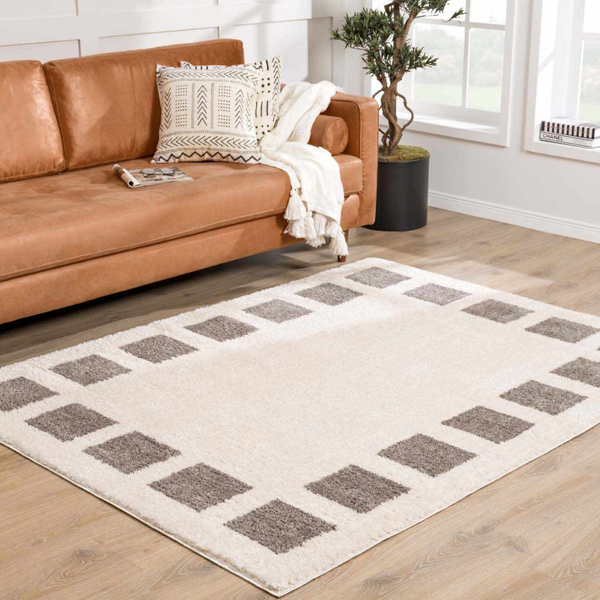 Beynon Charcoal Washable Area Rug