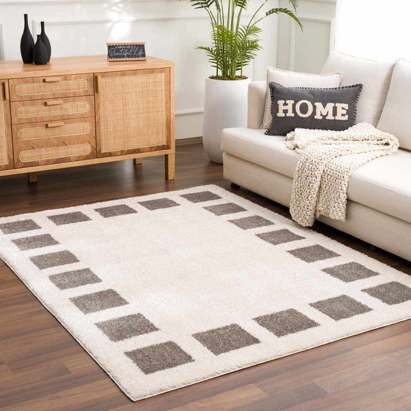 Beynon Charcoal Washable Area Rug