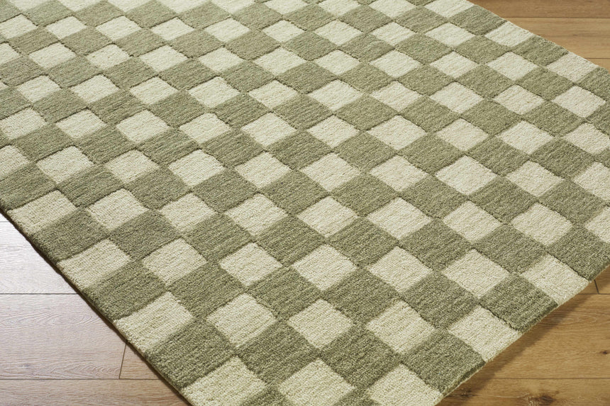 Made to Order Custom Size Amparo Olive Area Rug