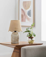 Badalucco Beige Table Lamp