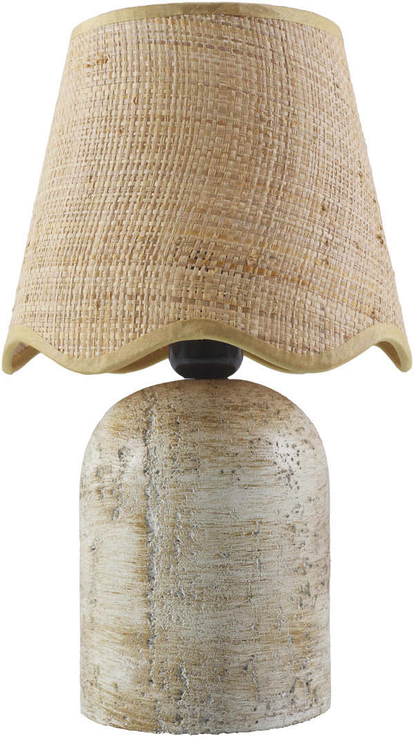 Badalucco Beige Table Lamp