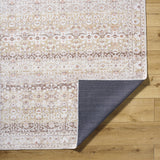 Bienna Vintage Flat Pile Washable Rug