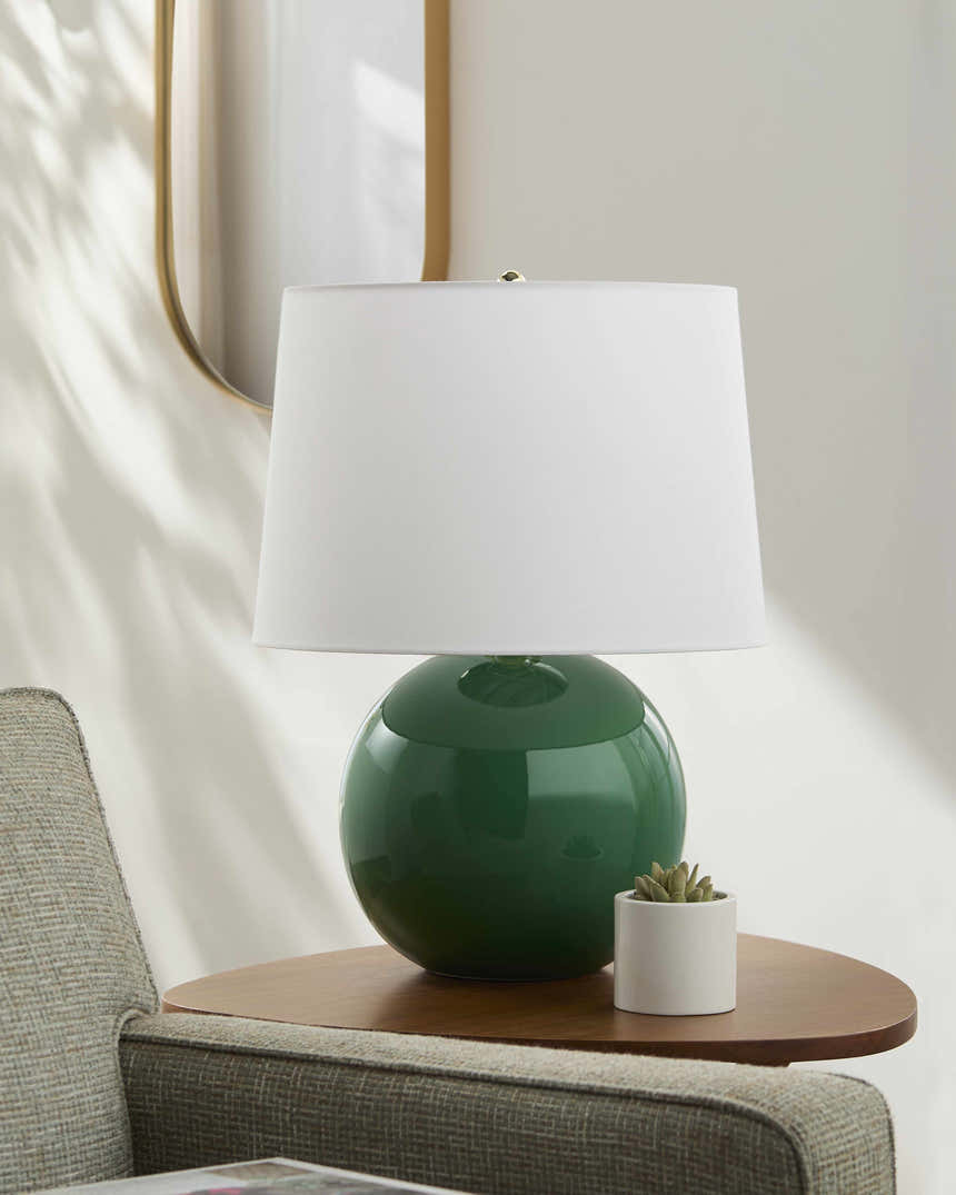 Bhadravati Green Table Lamp