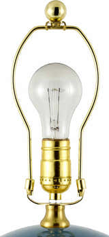 Bhadravati Blue Table Lamp