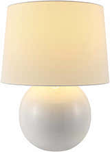 Bhadravati White Table Lamp