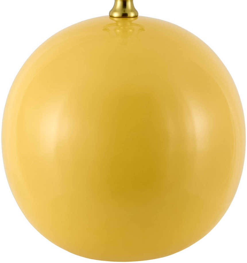 Bhadravati Yellow Table Lamp