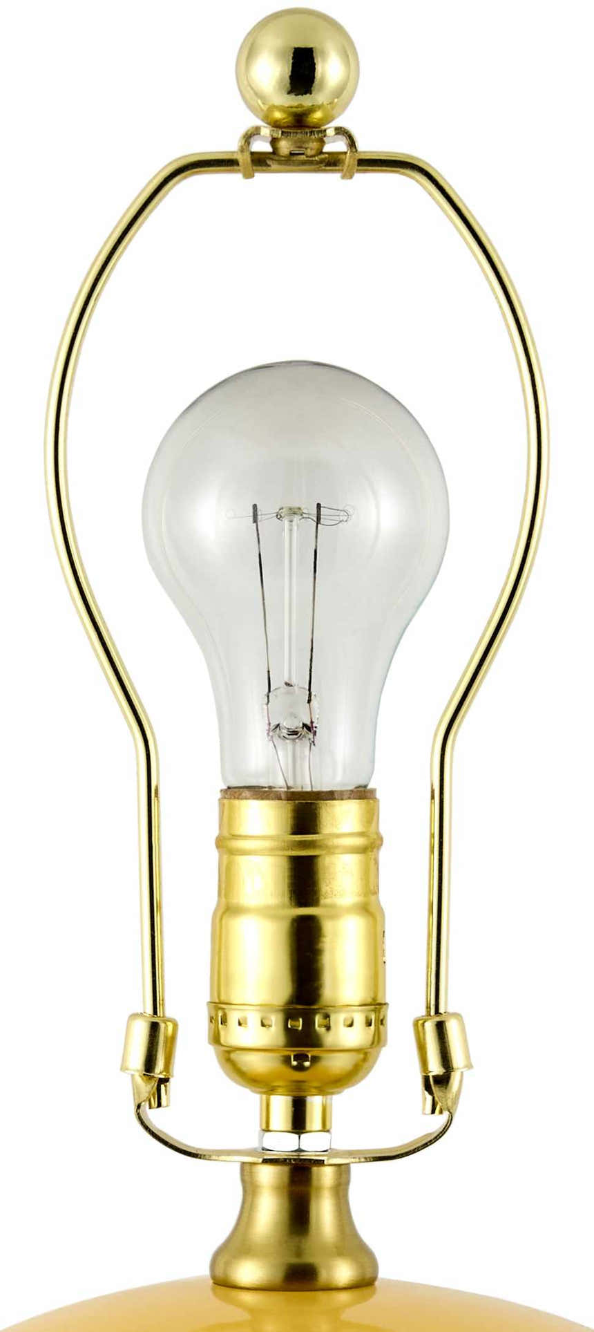 Bhadravati Yellow Table Lamp