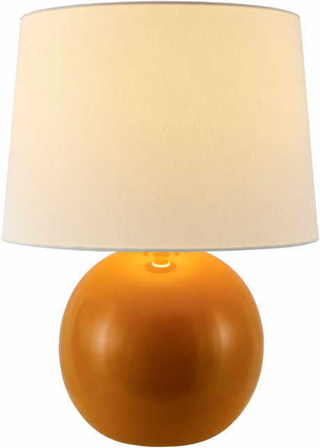 Bhadravati Orange Table Lamp