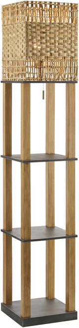 Blaindorf Dark Red Floor Lamp