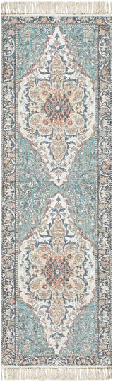 Bohdan Teal Area Rug