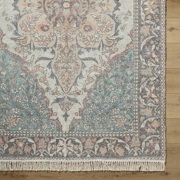 Sample Bohdan Teal Area Rug