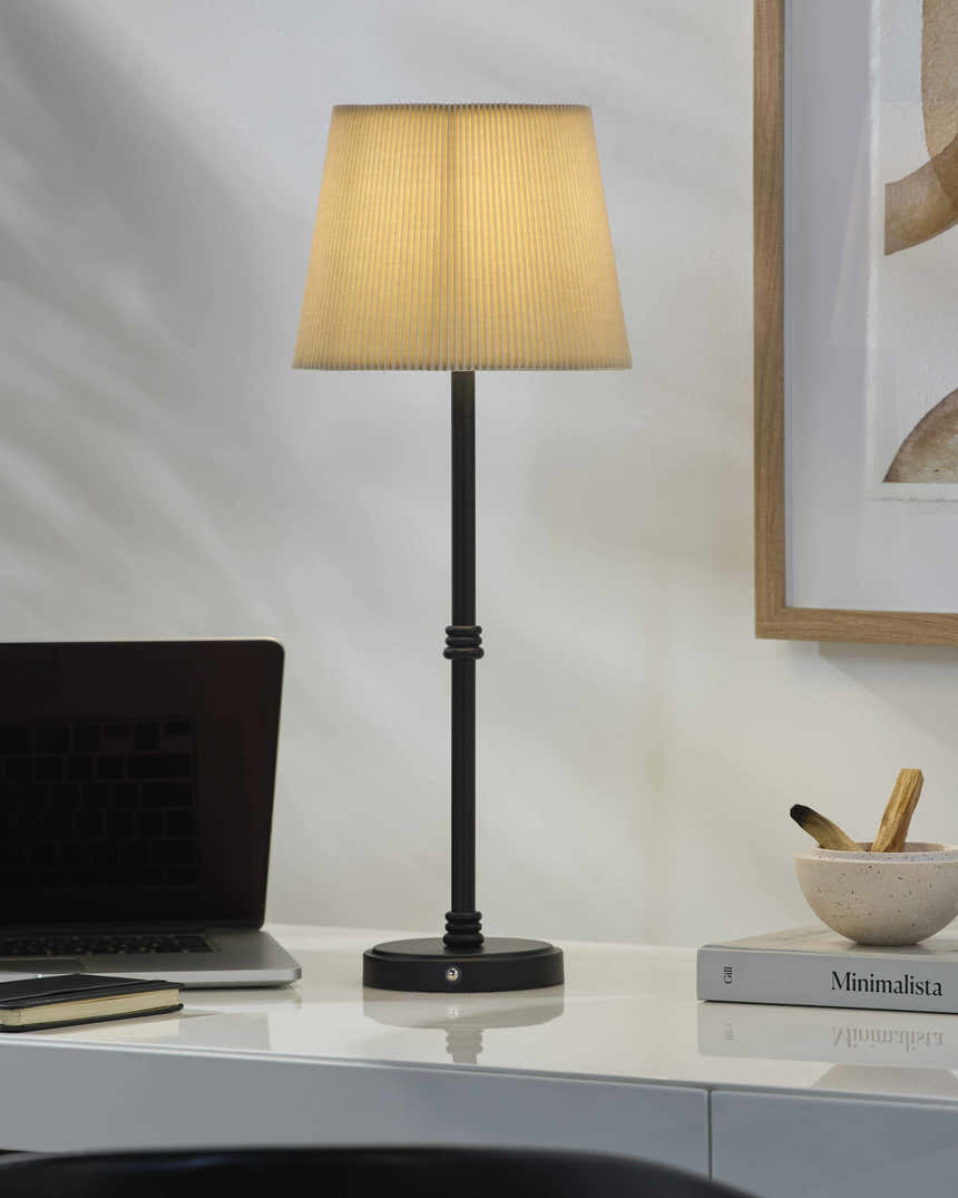 Baijiantan Black Table Lamp