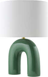 Benslimane Green Table Lamp