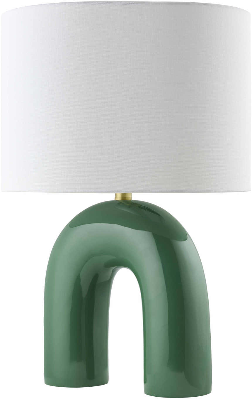 Benslimane Green Table Lamp