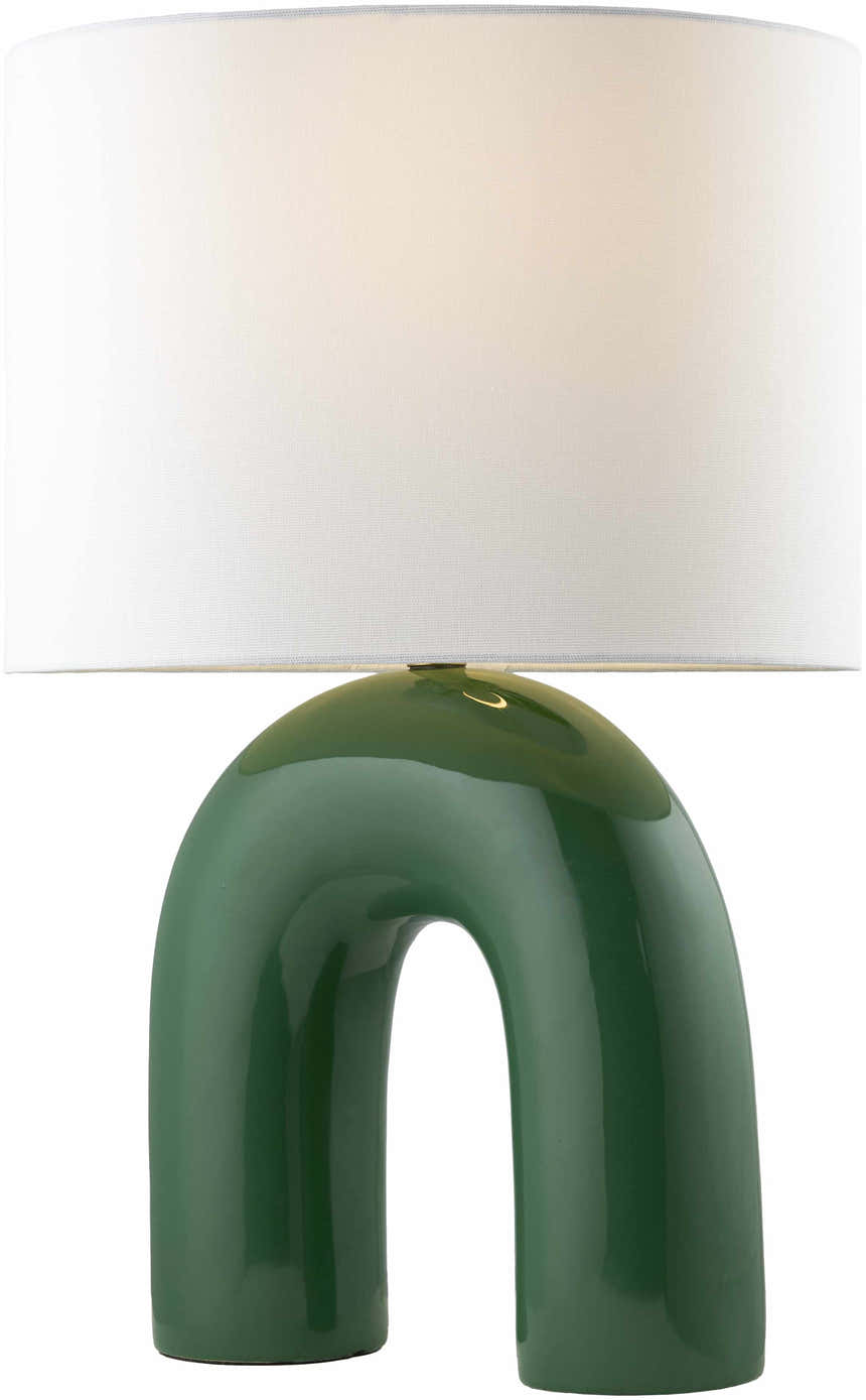 Benslimane Green Table Lamp