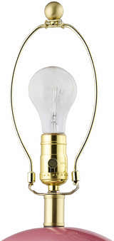 Benslimane Peach Table Lamp