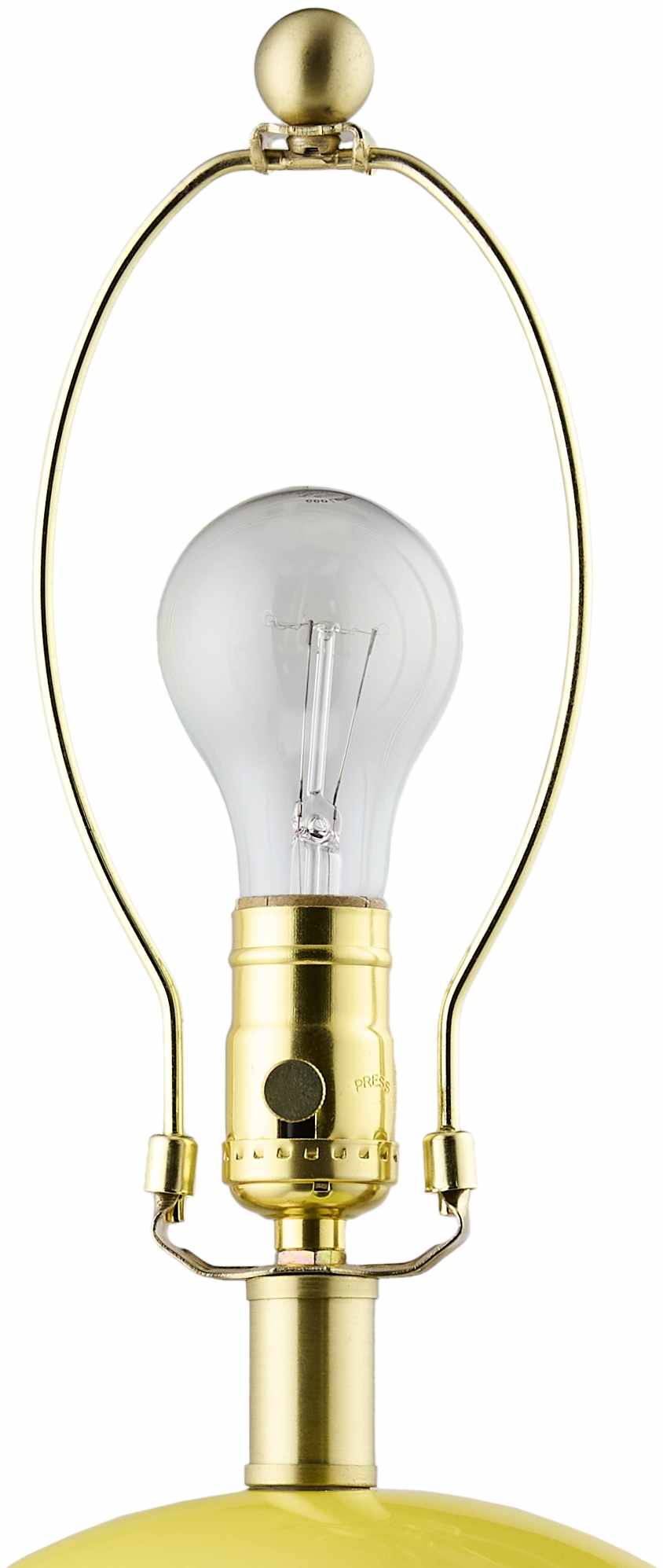 Benslimane Yellow Table Lamp