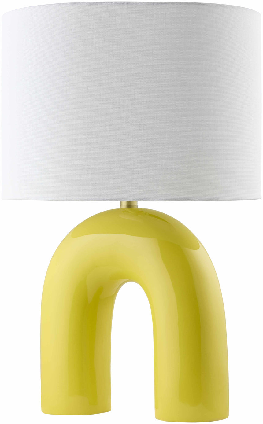 Benslimane Yellow Table Lamp