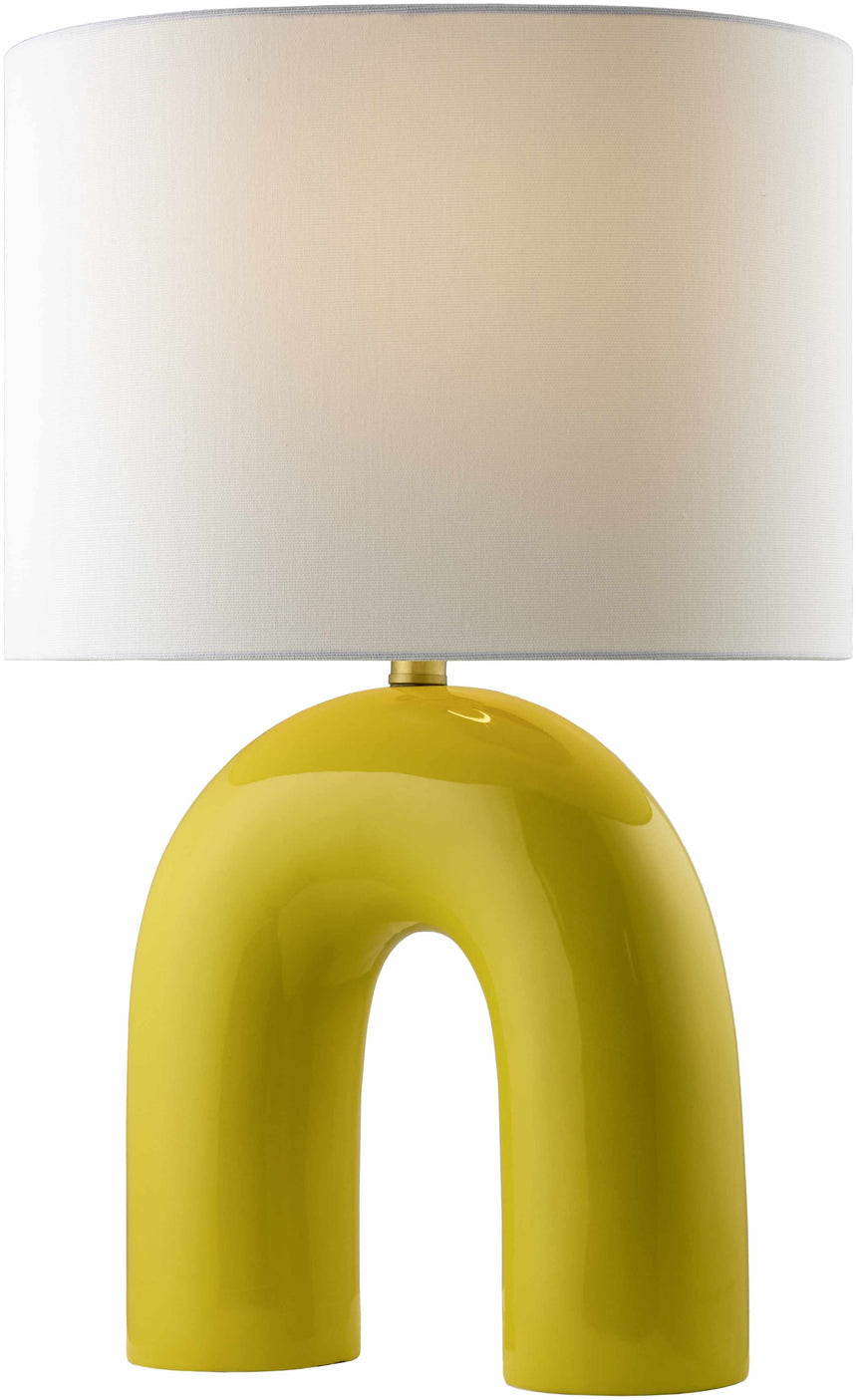 Benslimane Yellow Table Lamp