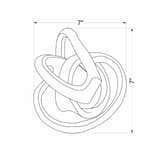 Benshausen Metallic Decorative Object