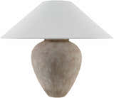 Galey Dark Red Alix x Livabliss Camden Ford Table Lamp