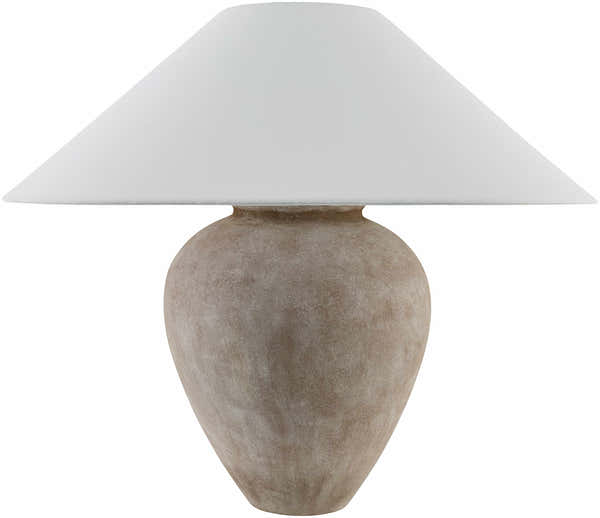 Galey Dark Red Alix x Livabliss Camden Ford Table Lamp