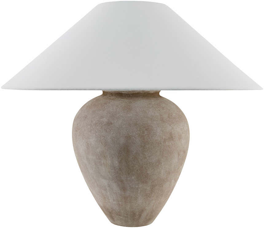 Galey Dark Red Alix x Livabliss Camden Ford Table Lamp