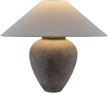 Galey Dark Red Alix x Livabliss Camden Ford Table Lamp