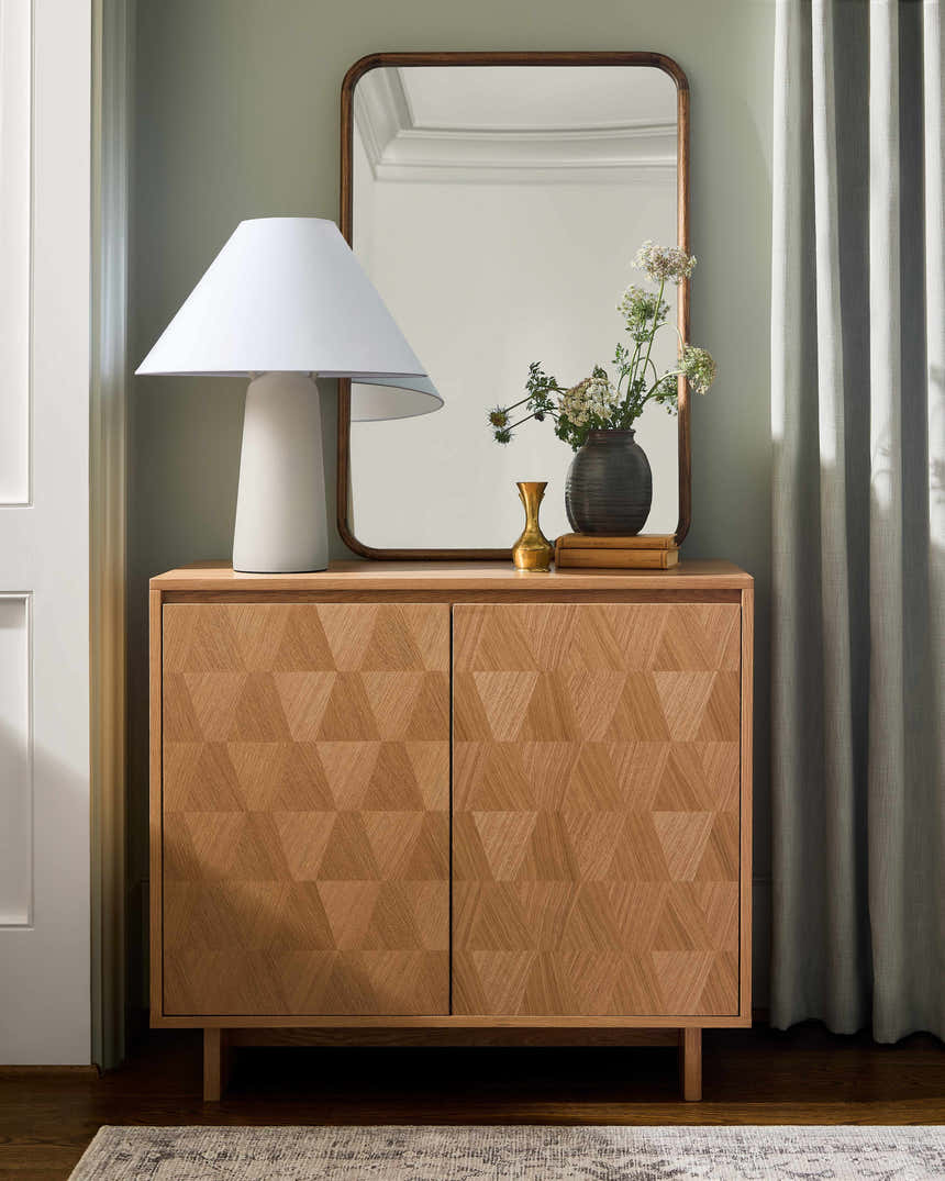 Borgarello Dark Red Cabinet