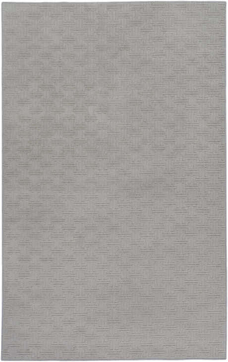 Chandler Light Gray Cut and Sew Custom Rug
