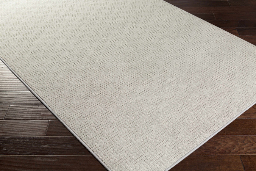 Chandler Light Gray Cut and Sew Custom Rug