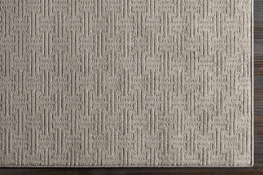 Chandler Light Gray Cut and Sew Custom Rug