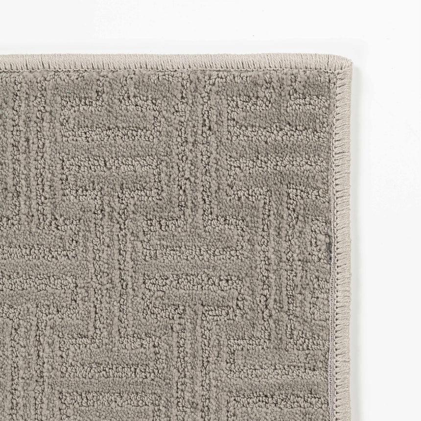 Chandler Light Gray Cut and Sew Custom Rug