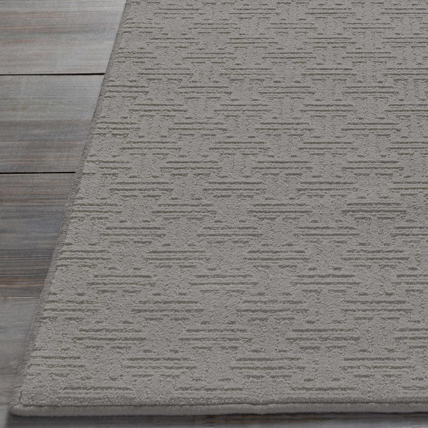 Chandler Dark Gray Cut and Sew Custom Rug