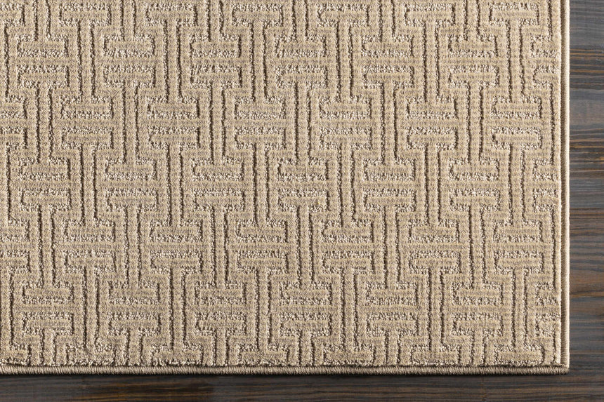 Chandler Light Brown Cut and Sew Custom Rug