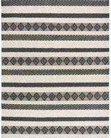 Whittington Black&White Wool Rug - Clearance