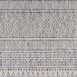 Sample Madras Navy All Over Performance Rug