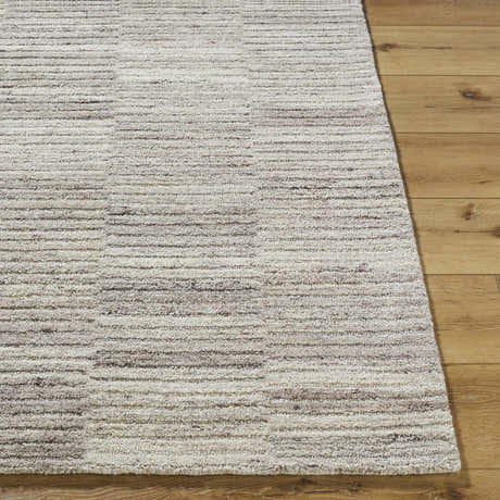 Made to Order Custom Size Andred Taupe Area Rug