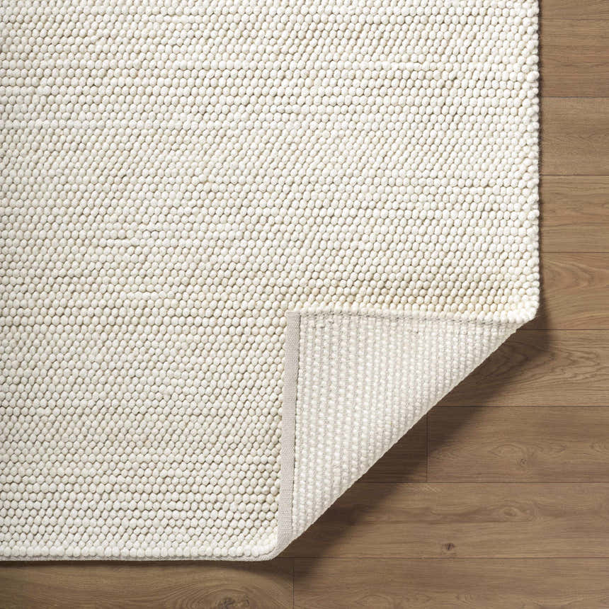 Made to Order Custom Size Clayne Beige Premium Wool Area Rug