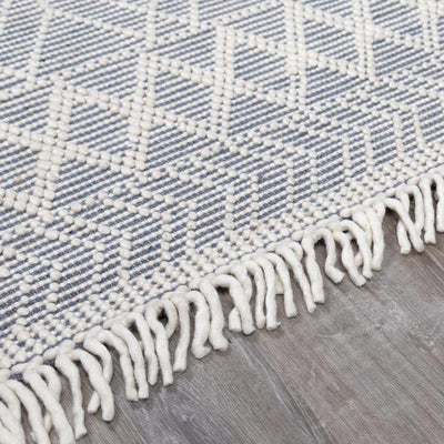 Ramsbury Ivory & Blue Area Rug